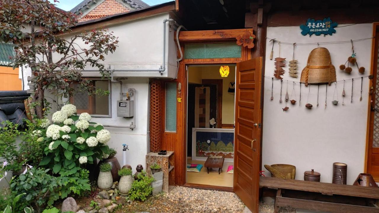 The Blue Cradle Hotel Jeonju Exterior photo