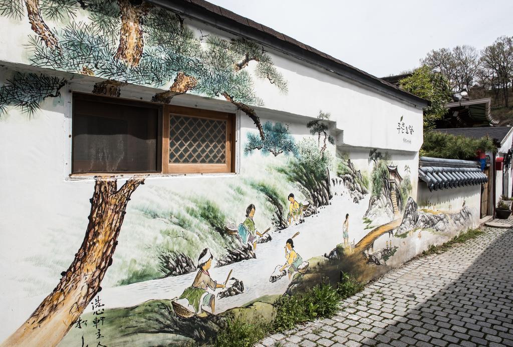 The Blue Cradle Hotel Jeonju Exterior photo